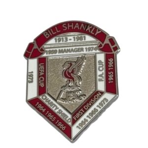 LIVERPOOL BILL SHANKLY HONOURS BAGDE