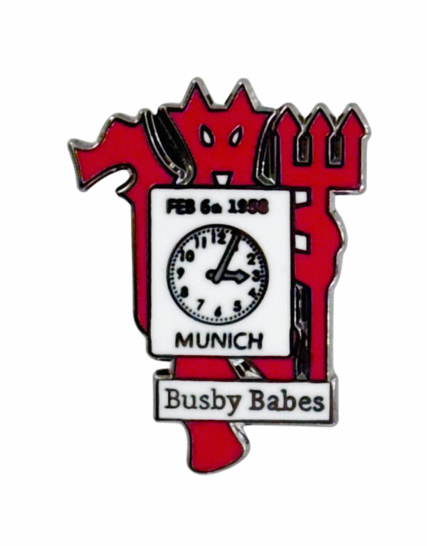 RED DEVIL MUNICH CLOCK