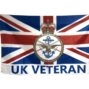 UK MILITARY VETERAN FLAG 5x3