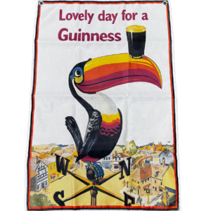 GUINNESS ORIGINAL TOUCAN POSTER FLAG