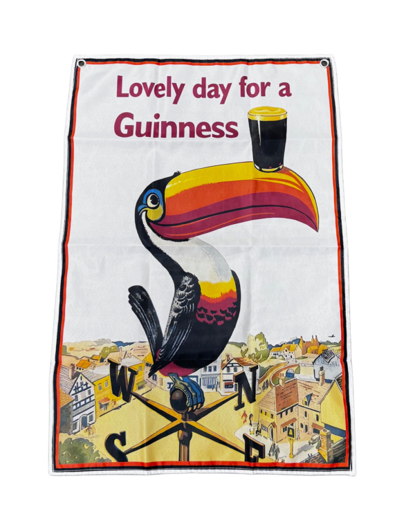 GUINNESS ORIGINAL TOUCAN POSTER FLAG