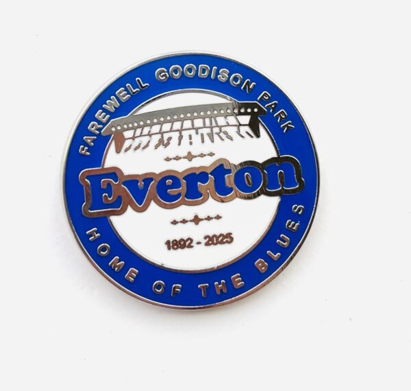 EVERTON FAREWELL GOODISON BADGE