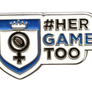 HERGAMETOO RUGBY PIN BADGE