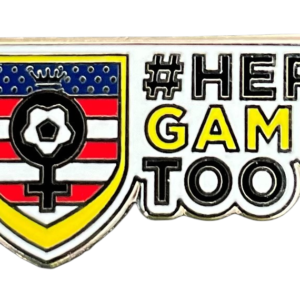 HERGAMETOO USA OFFICIAL ENAMEL PIN BADGE