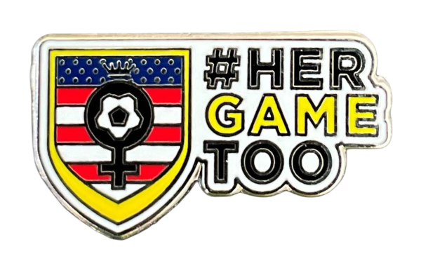 HERGAMETOO USA OFFICIAL ENAMEL PIN BADGE