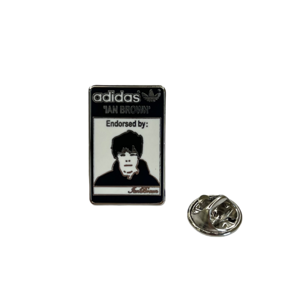 IAN BROWN PIN BADGE