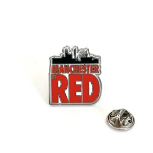 MANCHESTER IS RED BADGE