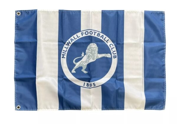 MILLWALL FOOTBALL CLUB CREST FLAG