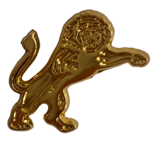 MILLWALL GOLD LION BADGE