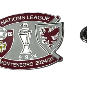 MONTENEGRO WALES NATIONS LEAGUE BADGE