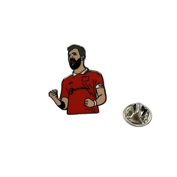 BRUNO FERNANDES PIN BADGE