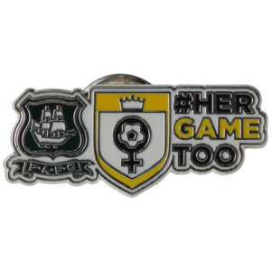 HERGAMETOO PLYMOUTH ARGYLE OFFICIAL ENAMEL PIN BADGE