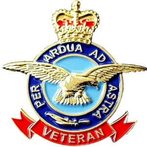 ROYAL AIR FORCE VETERAN BADGE