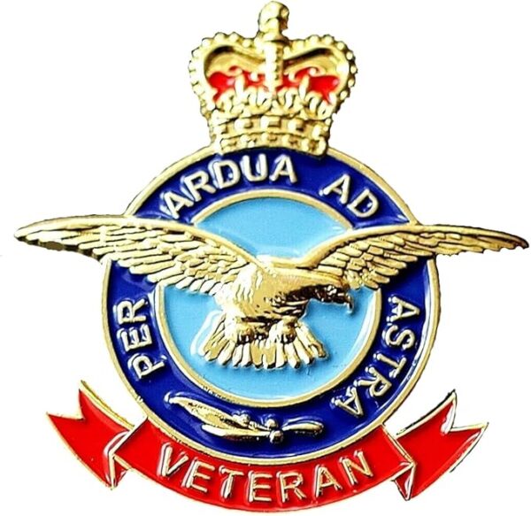 ROYAL AIR FORCE VETERAN BADGE