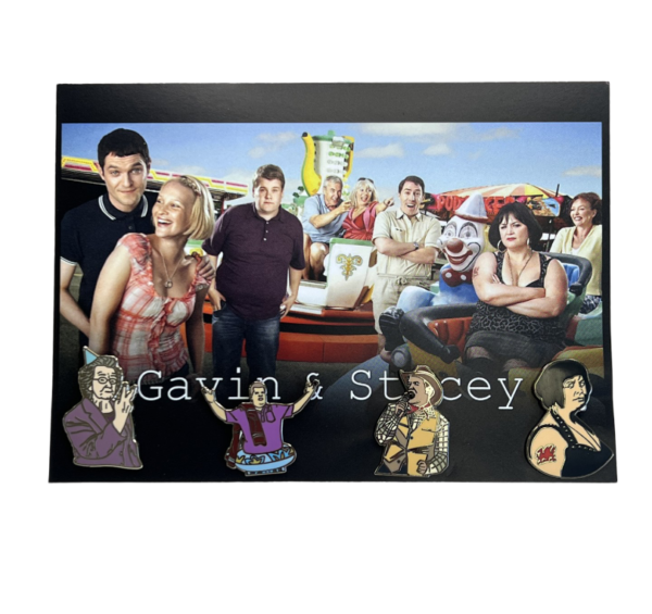 GAVIN AND STACEY BADGE SET