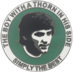 GEORGE "SIMPLY THE" BEST BADGE