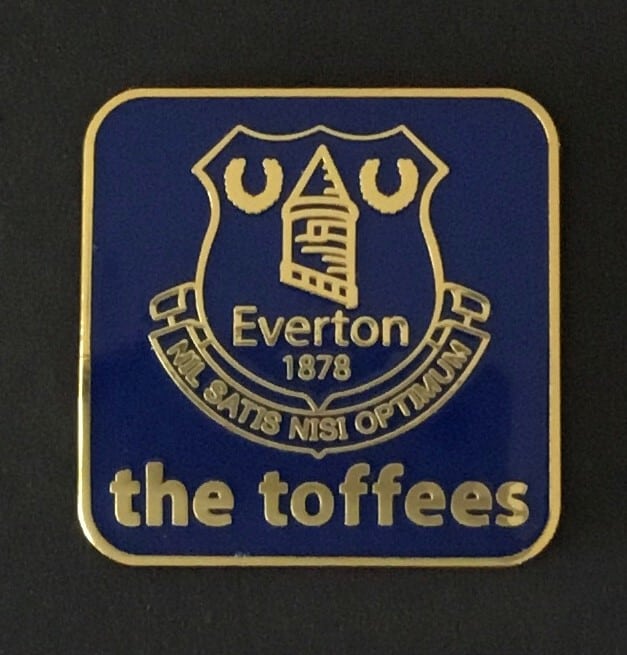 EVERTON "THE TOFFEES" FOOTBALL SOUVENIR ENAMEL PIN BADGE - The Badgeman ...