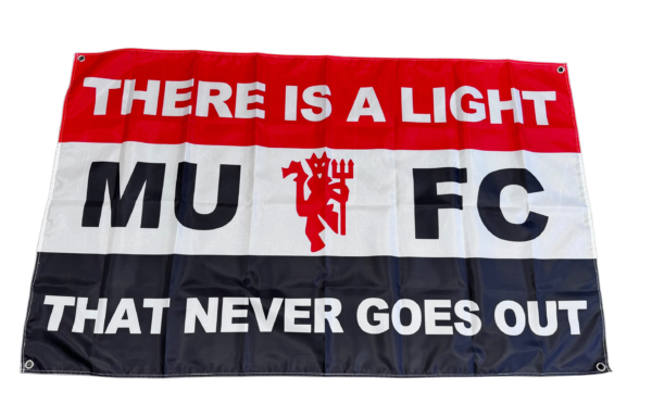 THERE IS A LIGHT SMITHS UNITED FLAG