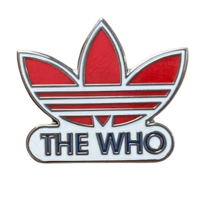 THE WHO ADIDAS TREFOIL BADGE