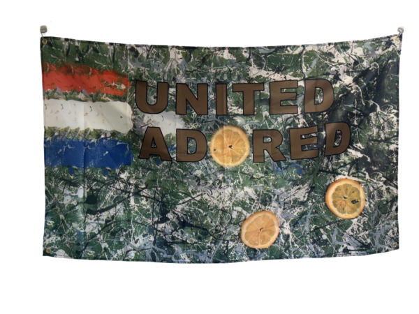 UNITED STONE ROSES FLAG