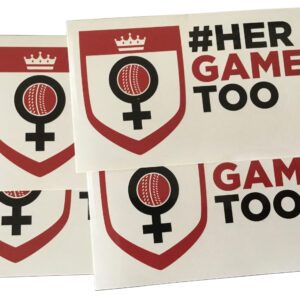 X50 HERGAMETOO CRICKET OFFICIAL VINYL STICKERS