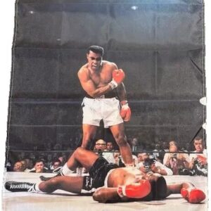 ICONIC MUHAMMAD ALI KNOCKOUT PHOTO 3X2