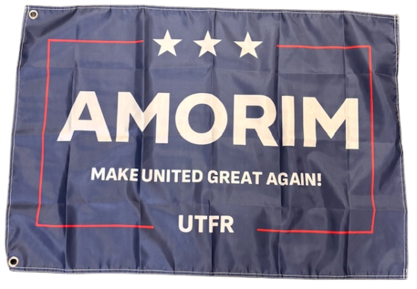 AMORIM MAKE UNITED GREAT AGAIN 3X2 BLUE