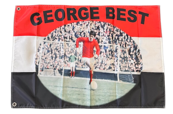 GEORGE BEST LEGEND FLAG 3X2