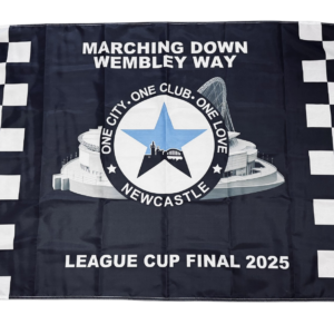 NEWCASTLE CARABAO CUP FINAL FLAG