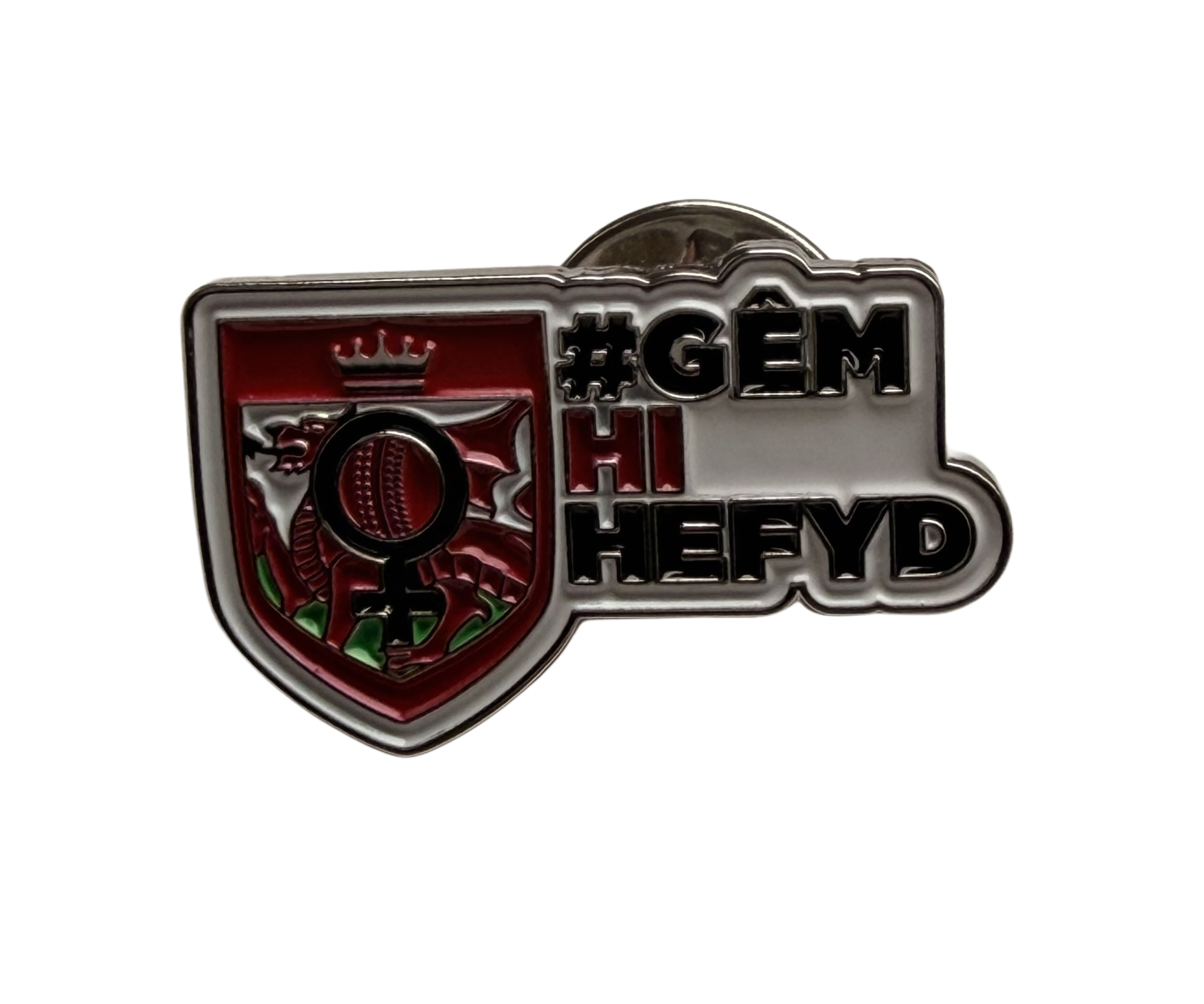 HERGAME TOO CRICKET CYMRU BADGE