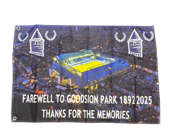 FAREWELL TO GOODISON PARK FLAG