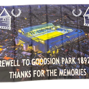 FAREWELL TO GOODISON PARK 1892-2025 FLAG