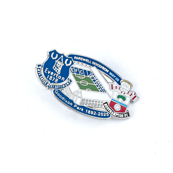 EVERTON LAST HOME GAME BADGE