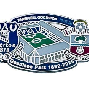 EVERTON LAST HOME GAME BADGE