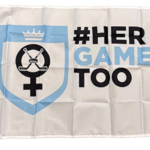 HERGAMETOO ICE HOCKEY OFFICIAL FLAG 3x2