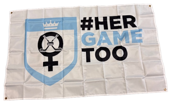 HERGAMETOO ICE HOCKEY FLAG