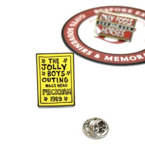JOLLY BOYS OUTING POSTER BADGE