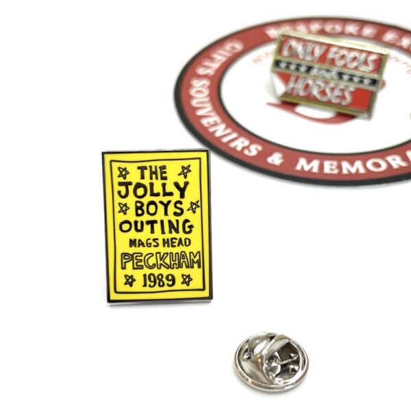 JOLLY BOYS OUTING POSTER BADGE