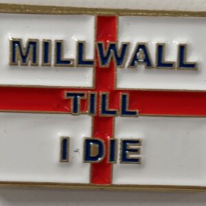 MILLWALL TILL I DIE ENGLAND FLAG