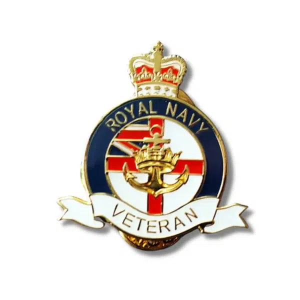 ROYAL NAVY VETERAN BADGE