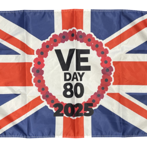 VETERANS DAY 2025 80TH ANNIVERSARY FLAG